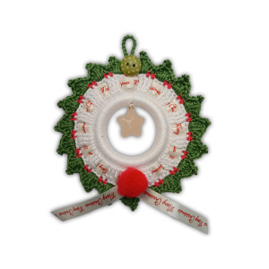 Vianočná ozdoba - kruh...