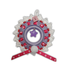 Vianočná ozdoba - kruh...