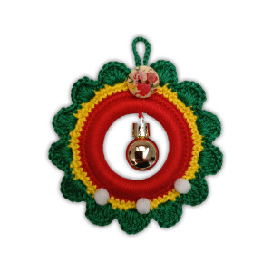 Vianočná ozdoba - kruh...