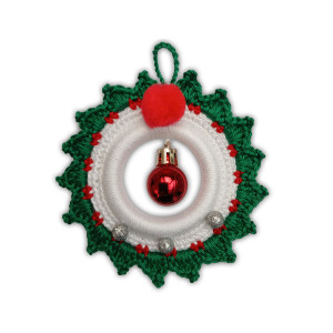 Vianočná ozdoba - kruh...